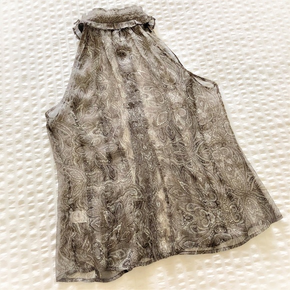 Laundry by Shelli Segal Silk Halter Top - Picture 5 of 5